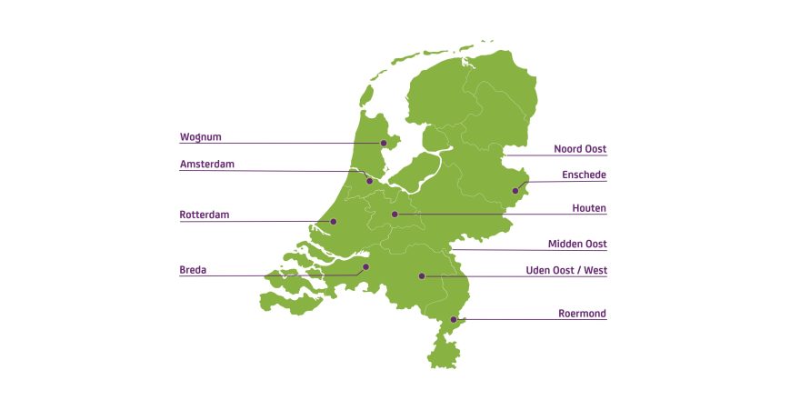 Vestigingen Tzorg